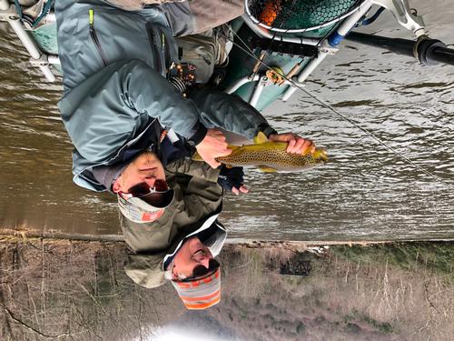 Fly fishing guide on the Deerfield River