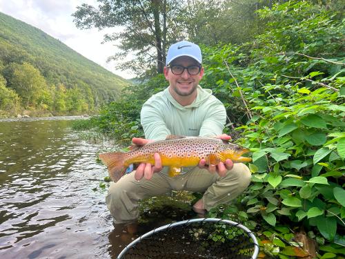 fly fishing the Deerfield River
