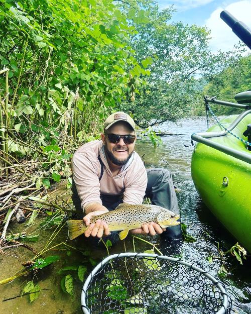 Guided fly fishing trip on the deerfield river